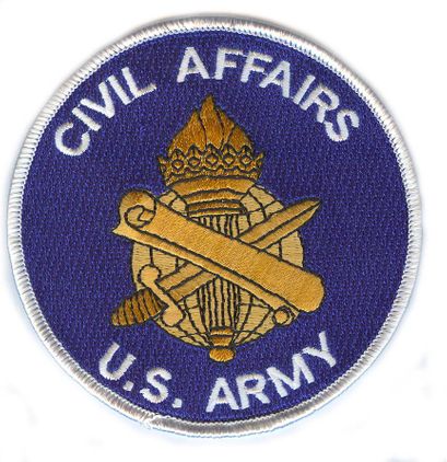 Civil Affairs Patch