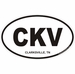 Clarksville Tennessee Oval Decal