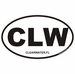 Clearwater Florida Oval Decal