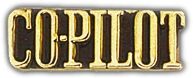 Co-Pilot Bar Lapel Pin