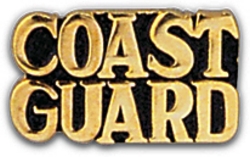 Coast Guard 1" Lapel Pin