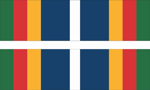 Coast Guard Bicentennial Unit Commendation Ribbon Decal