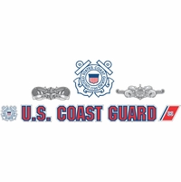 Coast Guard Decals and Bumper Stickers Thumbnail Illustration