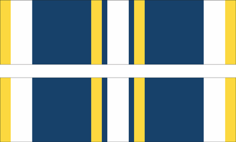 Coast Guard "E" Ribbon Decal