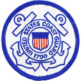 Coast Guard Emblem 3" Patch