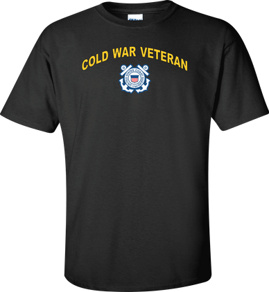 Coast Guard Logo Cold War Veteran Shirt