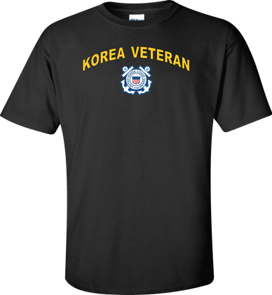 Coast Guard Logo Korea Veteran Shirt