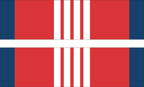 Coast Guard Meritorious Team Commendation Ribbon Decal