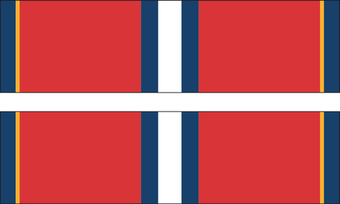 Coast Guard Reserve Good Conduct Ribbon Decal