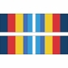 Coast Guard Sea Service Ribbon Decal