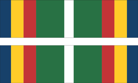 Coast Guard Unit Commendation Ribbon Decal