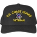 Coast Guard Veteran with Logo Custom Embroidered Cap