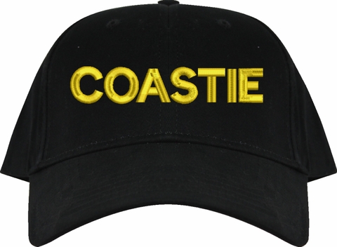 Coastie Text Only USA Cap