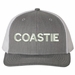 Coastie Text Only USA Mesh-Back Cap