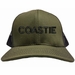 Coastie Text Only USA Mesh-Back Cap