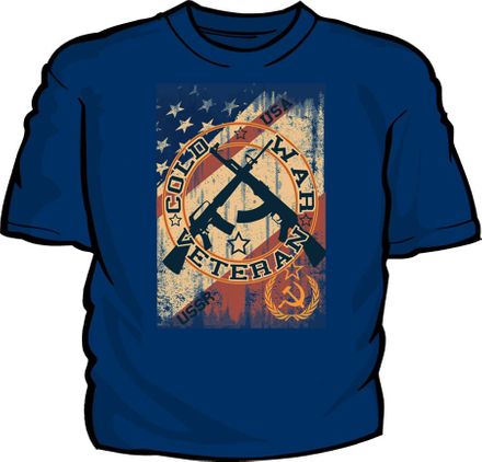 Cold War Veteran T shirt