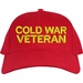Cold War Veteran Text Only USA Cap