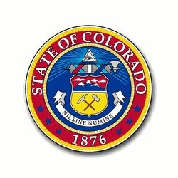 Colorado State Seal Vinyl Transfer Decal