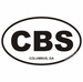 Columbus Georgia Oval Decal