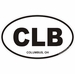Columbus Ohio Oval Decal