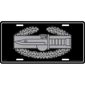 U.S. Army Combat Action Badge (CAB) License Plate