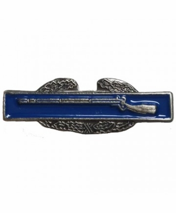 Combat Infantry Badge CIB Mini 3/4" Lapel Pin - Oxidized