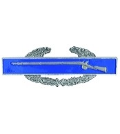 Combat Infantry Badge Lapel Pin 1 1/4" - Oxidized