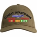Combat Infantryman Vietnam Veteran Embroidered Cap with Ribbons