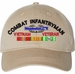 Combat Infantryman Vietnam Veteran with Ribbons Unstructured Dad Cap