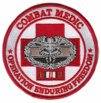 Combat Medic OEF Veteran Patch