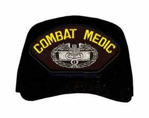 Combat Medic with Badge Ball Cap
