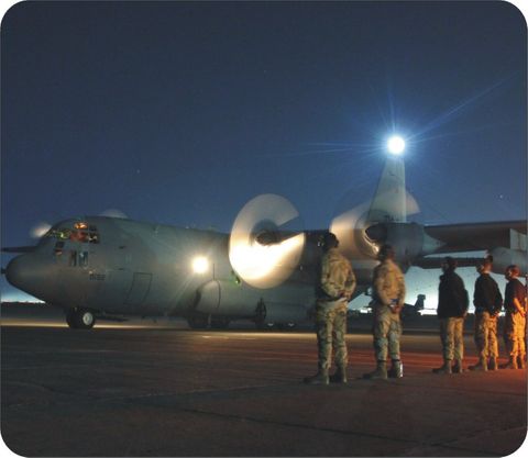 Combat Sortie at Bagram Mouse Pad