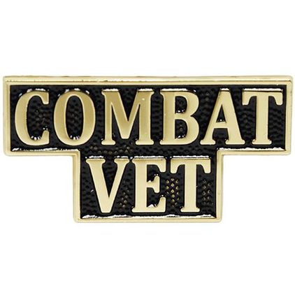 Combat Veteran Lapel Pin