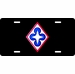 Combined Arms Support Command License Plate