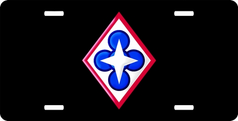 Combined Arms Support Command License Plate