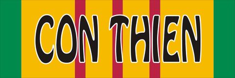 Con Thien Vietnam Decal Sticker