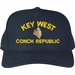 Conch Republic Custom Embroidered Cap
