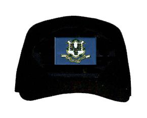 Connecticut (CT) State Flag Ball Cap