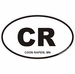 Coon Rapids Minnesota Oval Decals