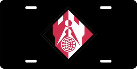 Corps of Engineers Command Patch License Plate