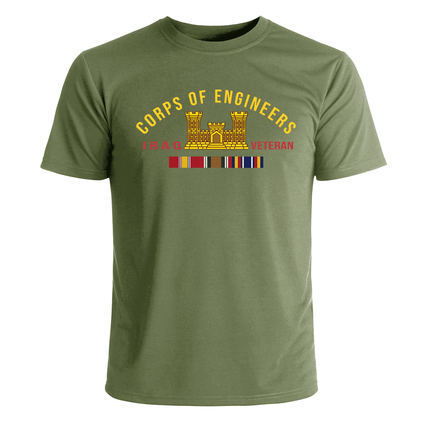Corps Of Engineers Iraq Veteran T-Shirt