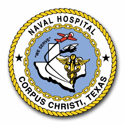 Corpus  Christi  Naval  Hospital   Vinyl Transfer Decal