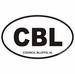 Council Bluffs Iowa Oval Decal