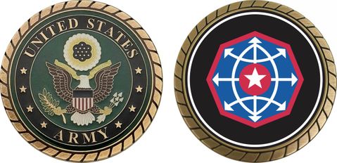 U.S. Army Criminal Investigation Command Patch Challenge Coin