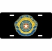 Criminal Investigation Command Unit Crest License Plate