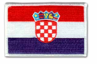 CROATIA 3&frac12;" SHOULDER PATCH