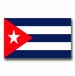 Cuba Flag Vinyl Transfer Decal
