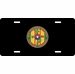Custom 9th Infantry Division Vietnam Veteran License Plate