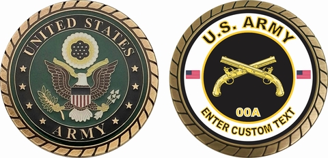 Custom Army MOS Challenge Coin