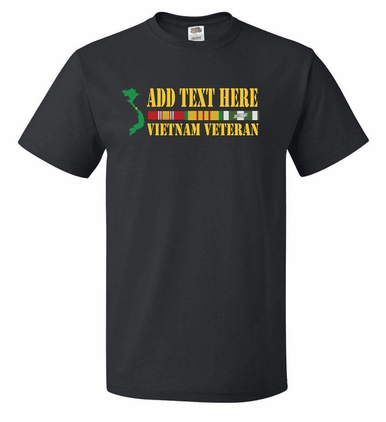 Custom Duty Station Vietnam Veteran T-Shirt